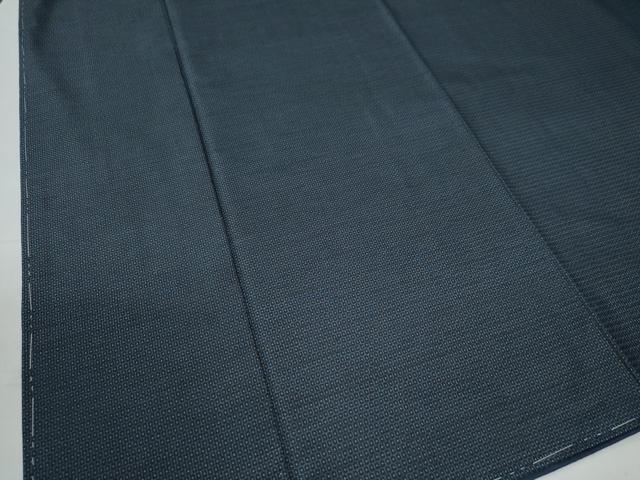 平和屋着物●男性 本場大島紬 アンサンブル 100亀甲 総詰め 正絹 逸品 未使用 CAAU2766yc