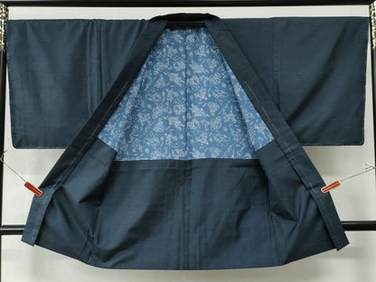 平和屋着物●男性 本場大島紬 アンサンブル 100亀甲 総詰め 正絹 逸品 未使用 CAAU2766yc