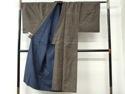平和屋着物●男性　本場大島紬　アンサンブル　吉祥文　正絹　逸品　CAAU2767yc