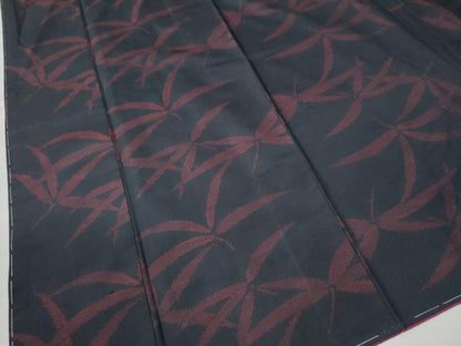 平和屋着物●本場大島紬 草木文 正絹 逸品 未使用 CAAU2773yc