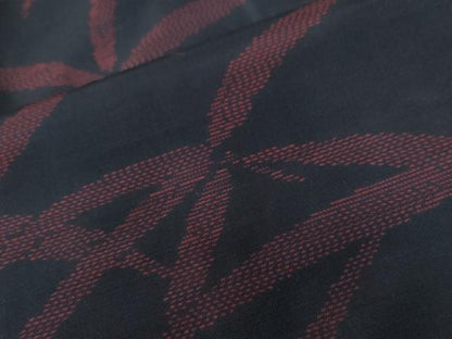 平和屋着物●本場大島紬 草木文 正絹 逸品 未使用 CAAU2773yc