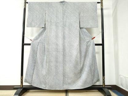 平和屋着物●上質な小紋　本疋田絞り　総絞り　正絹　逸品　CAAU2803yc