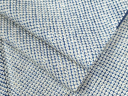 平和屋着物●上質な小紋　本疋田絞り　総絞り　正絹　逸品　CAAU2803yc