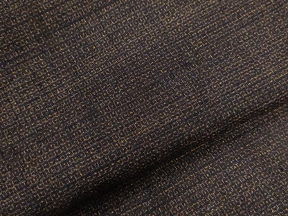 平和屋着物●男性　重要無形文化財　本場結城紬　100亀甲　正絹　逸品　CAAU2853yc