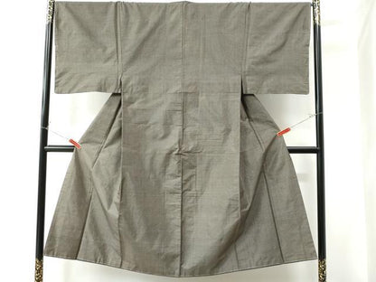 平和屋着物●男性 本場大島紬 亀甲柄 正絹 逸品 未使用 CAAU2857yc