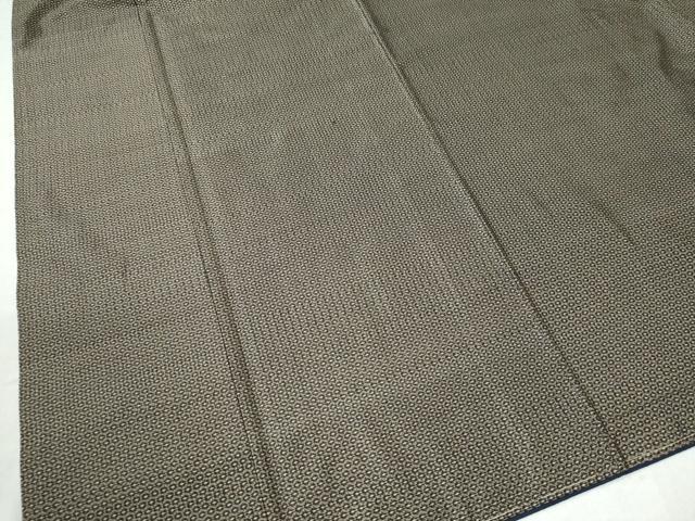 平和屋着物●男性 本場大島紬 亀甲柄 正絹 逸品 未使用 CAAU2857yc