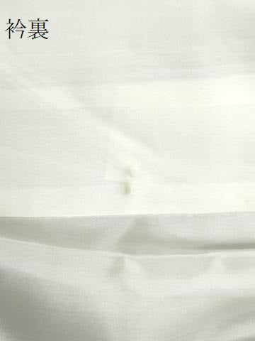 平和屋着物●江戸小紋　寺山存男　万筋　梅染色×絹鼠色　正絹　逸品　CAAU2865yc