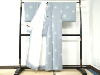 平和屋着物●上質な小紋 蛍暈し 正絹 逸品 CAAU2866yc