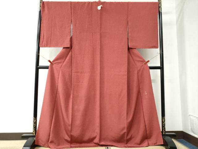 平和屋着物●上質な小紋 作家物 霰文 正絹 逸品 未使用 CAAU2875yc