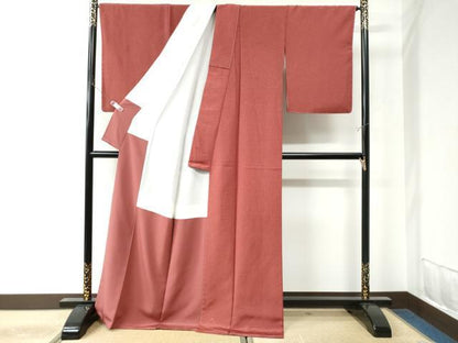 平和屋着物●上質な小紋 作家物 霰文 正絹 逸品 未使用 CAAU2875yc