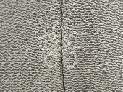 平和屋着物●訪問着　鹿の子文　鬼しぼ縮緬　正絹　逸品　未使用　CAAU2937yc