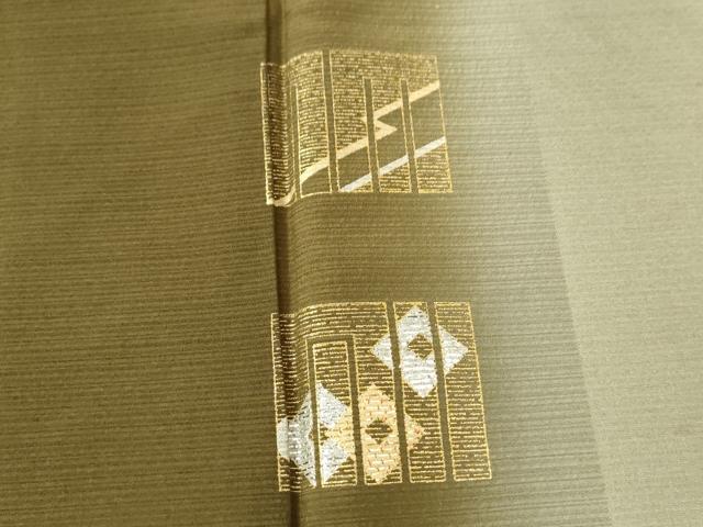 平和屋着物●訪問着 刺繍 源氏香吉祥文 暈し染め 金彩 正絹 逸品 CAAU2965yc