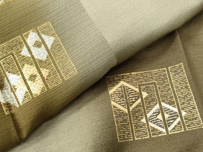 平和屋着物●訪問着 刺繍 源氏香吉祥文 暈し染め 金彩 正絹 逸品 CAAU2965yc