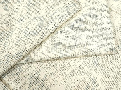 平和屋着物●上質な紬 樹林風景文 正絹 逸品 CAAU2993yc