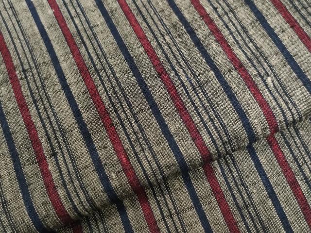 平和屋着物●上質な紬 縞 正絹 逸品 未使用 CAAU3013yc