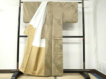 平和屋着物●本場大島紬 7マルキ 道長文 正絹 逸品 CAAU3017yc