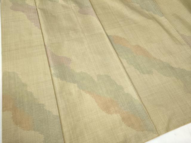 平和屋着物●本場大島紬 7マルキ 道長文 正絹 逸品 CAAU3017yc
