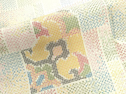 平和屋着物●上質な紬 吉祥文 正絹 逸品 未使用 CAAU3040yc