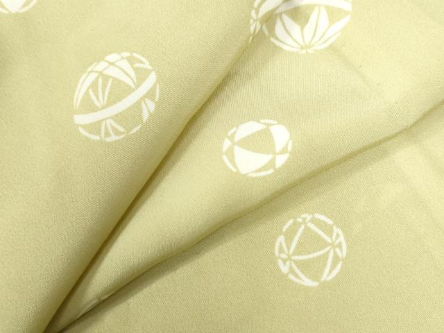 平和屋着物●長襦袢 無双仕立て 毬 正絹 逸品 未使用 CAAU3054yc