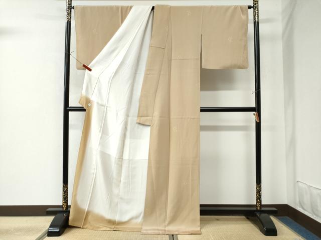 平和屋着物●上質な小紋　吉祥文　正絹　逸品　CABE3127yc 平和屋着物○上質な小紋 吉祥文 正絹 逸品 CABE3127yc