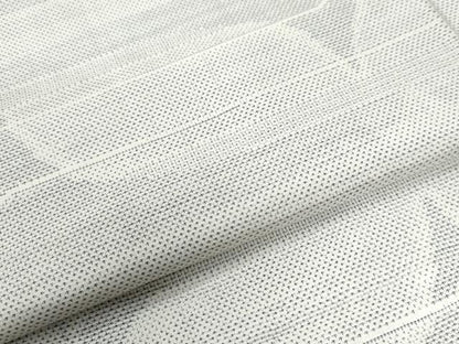 平和屋着物●本場大島紬 白大島 9マルキ 160亀甲 変わり縞 正絹 逸品 CAAU3069yc