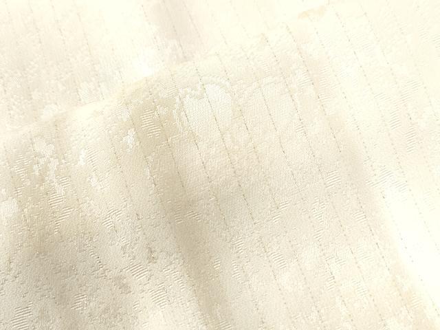 平和屋着物●振袖用長襦袢　無双仕立て　舞桜地紋　暈し染め　金通し地　京都きもの友禅扱い　半衿刺繍　正絹　逸品　CAAU3070yc