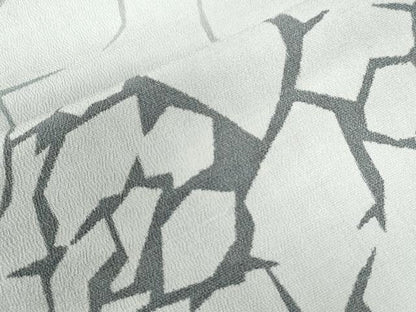 平和屋着物●訪問着 幾何学文様 鬼しぼ縮緬 正絹 逸品 CAAU3087yc
