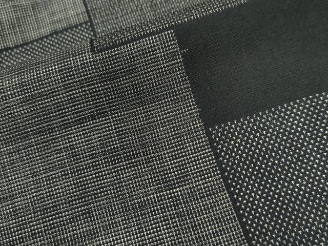 平和屋着物●本場大島紬 150亀甲 色紙重ね文 正絹 逸品 CAAU3108yc