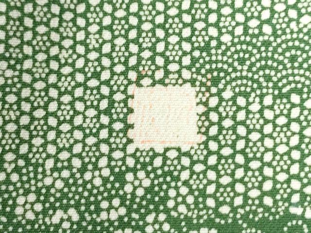 平和屋着物●江戸小紋 作家物 エ霞吉祥花唐草文 三越扱い 正絹 逸品 CAAU3113yc