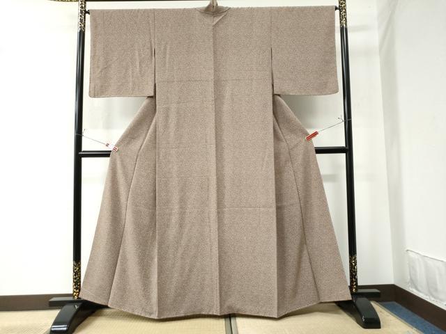 平和屋着物●江戸小紋　寄せ小紋柄　正絹　逸品　未使用　CAAU3187yc