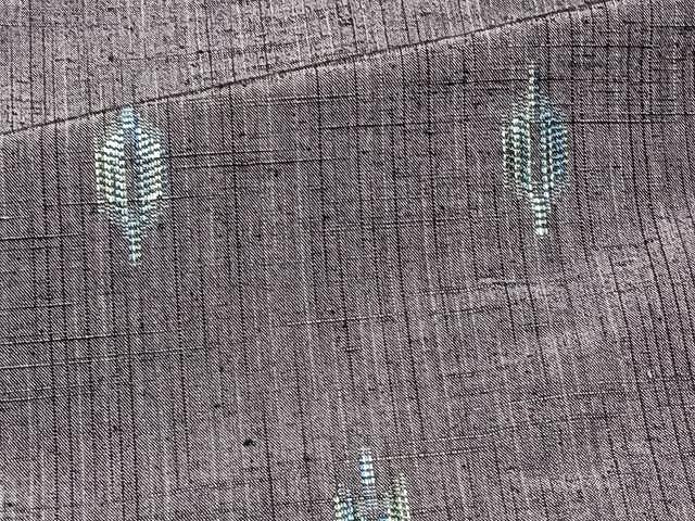 平和屋着物▽上質な紬 単衣 抽象文様 正絹 逸品 CAAU3794xi