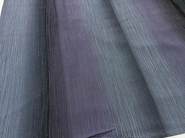 平和屋着物▽上質な小紋 単衣 間道 正絹 逸品 CAAU3797xi