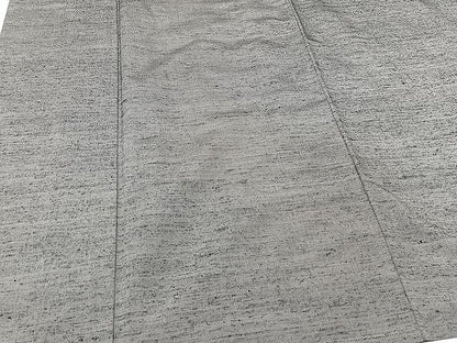 平和屋着物▽男性　紬　単衣　薄墨色　正絹　逸品　CAAU3800xi