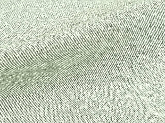 平和屋着物▽上質な色無地 単衣 松葉地紋 裏葉柳色 正絹 逸品 CAAU3812xi