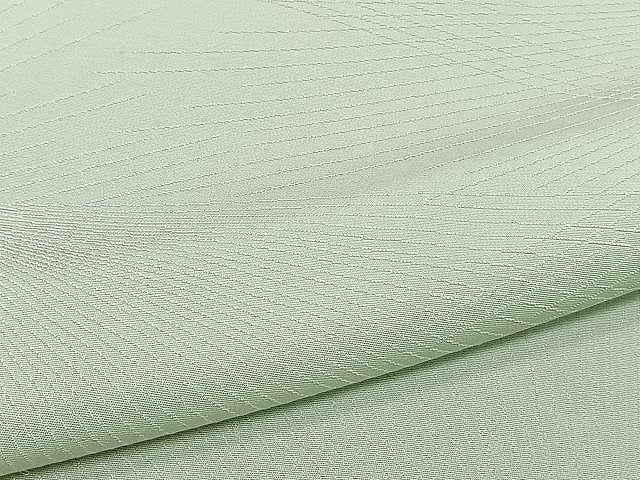 平和屋着物▽上質な色無地 単衣 松葉地紋 裏葉柳色 正絹 逸品 CAAU3812xi