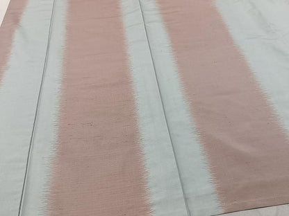 平和屋着物▽上質な紬 単衣 間道 正絹 逸品 CAAU3824xi