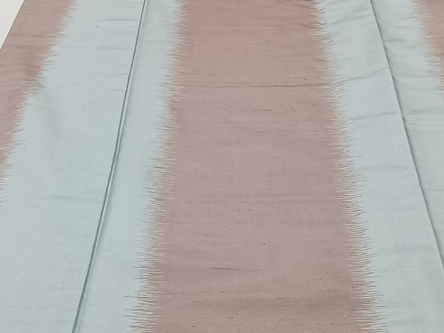 平和屋着物▽上質な紬 単衣 間道 正絹 逸品 CAAU3824xi
