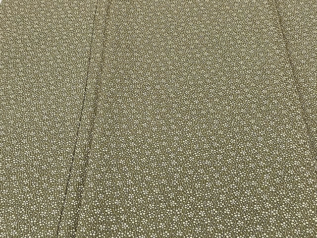 平和屋着物▽江戸小紋 単衣 小花文 正絹 逸品 CAAU3835xi