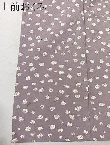 平和屋着物▽小紋　単衣　石畳文　洗える着物　CAAU3840xi