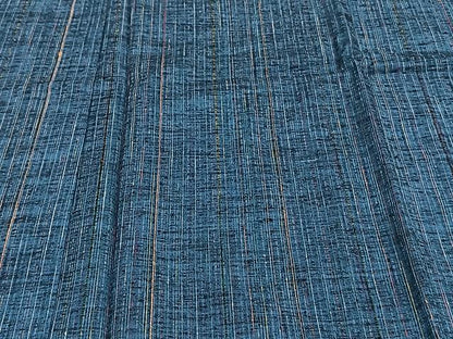 平和屋着物▽上質な紬 単衣 霞文 正絹 逸品 CAAU3853xi