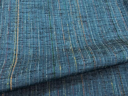 平和屋着物▽上質な紬 単衣 霞文 正絹 逸品 CAAU3853xi