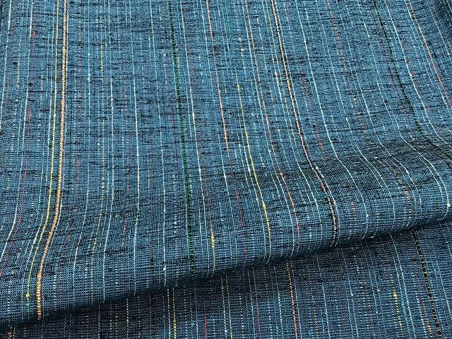 平和屋着物▽上質な紬 単衣 霞文 正絹 逸品 CAAU3853xi