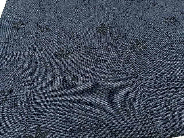 平和屋着物▽本塩沢 単衣 唐草文 正絹 逸品 CAAU3884xi