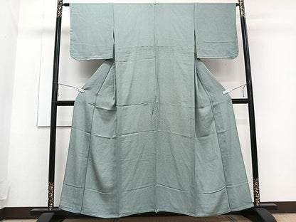 平和屋着物▽江戸小紋　単衣　鮫小紋柄　正絹　逸品　未使用　CAAU3888xi