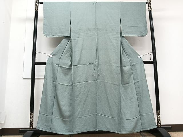 平和屋着物▽江戸小紋　単衣　鮫小紋柄　正絹　逸品　未使用　CAAU3888xi