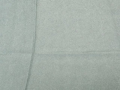 平和屋着物▽江戸小紋　単衣　鮫小紋柄　正絹　逸品　未使用　CAAU3888xi