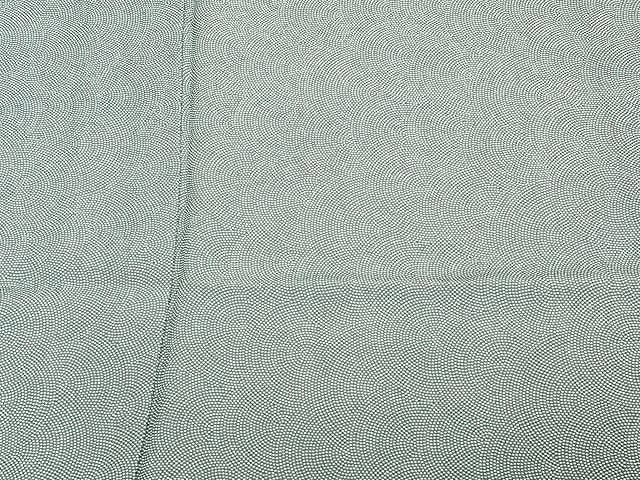平和屋着物▽江戸小紋　単衣　鮫小紋柄　正絹　逸品　未使用　CAAU3888xi