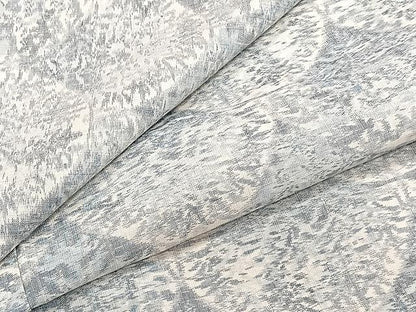 平和屋着物▽上質な紬 単衣 草花文 正絹 逸品 CAAU3892xi