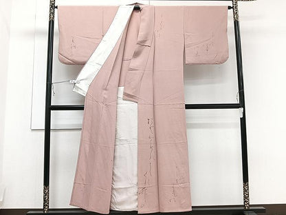 平和屋着物▽訪問着 単衣 詩歌 正絹 逸品 CAAU3893xi