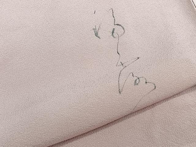 平和屋着物▽訪問着 単衣 詩歌 正絹 逸品 CAAU3893xi